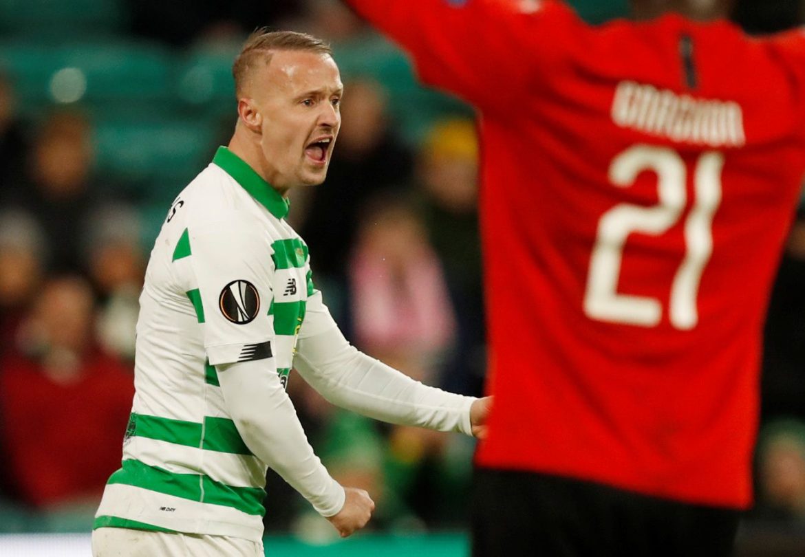 Celtic fans laud Leigh Griffiths after his performance against Motherwell